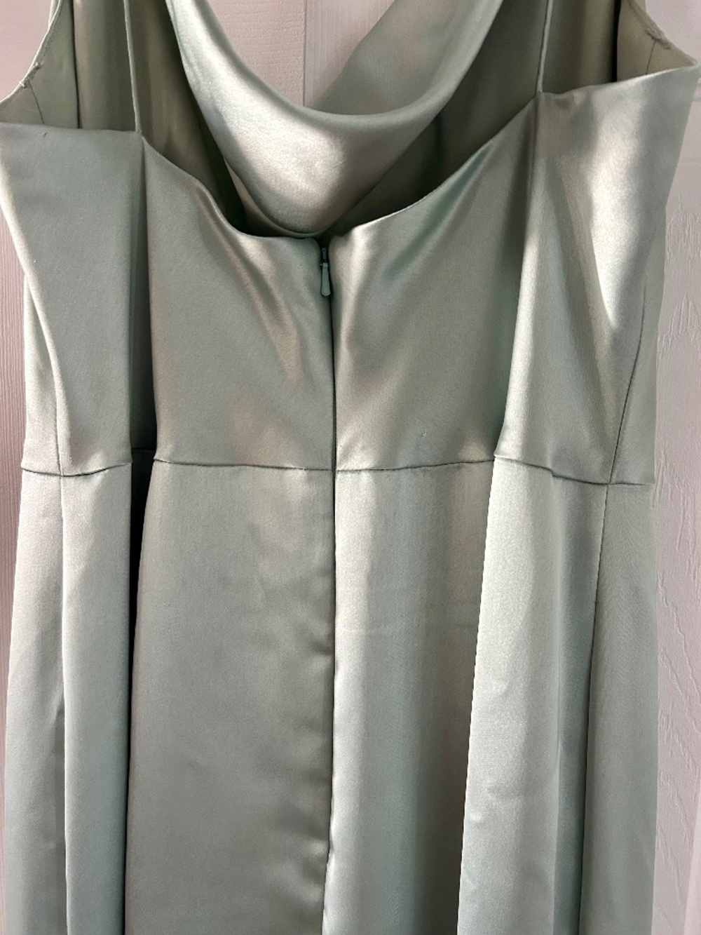 Amsale dress! formal mint green size 14